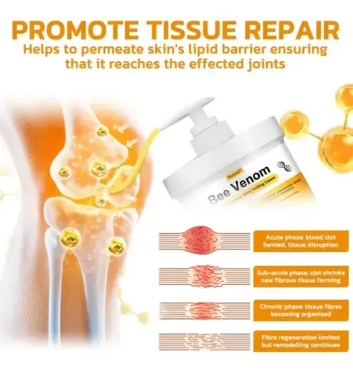 Bee Venom Pain Suppression Joint Healing Cream - Image 9