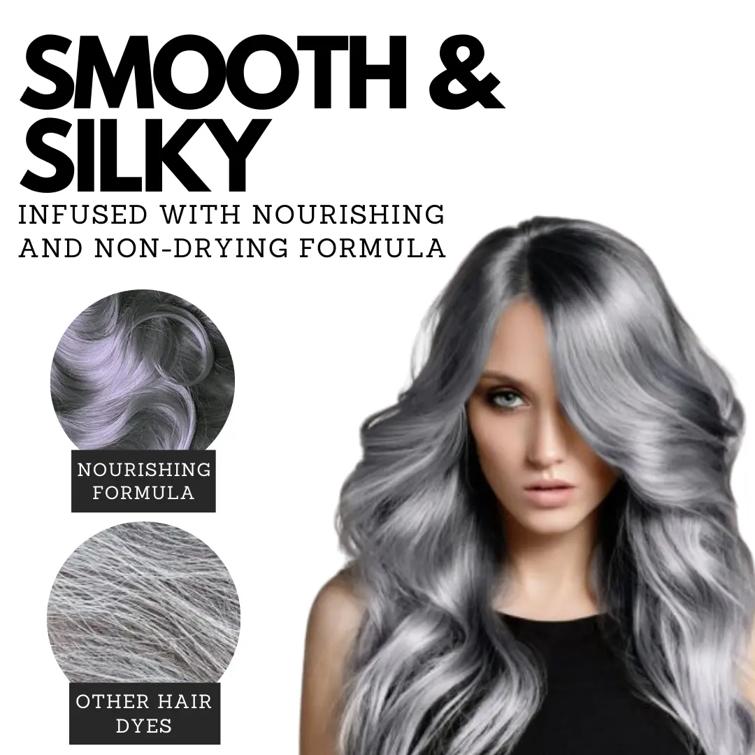 Permanent Silver Hair Dye - Image 3