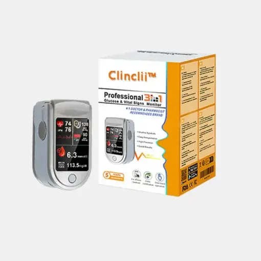 Professional 3in1 Glucose & Vital Signs Monitor - Image 8