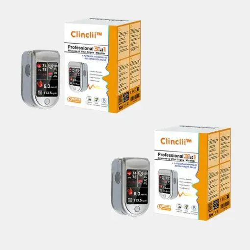 Professional 3in1 Glucose & Vital Signs Monitor - Image 9