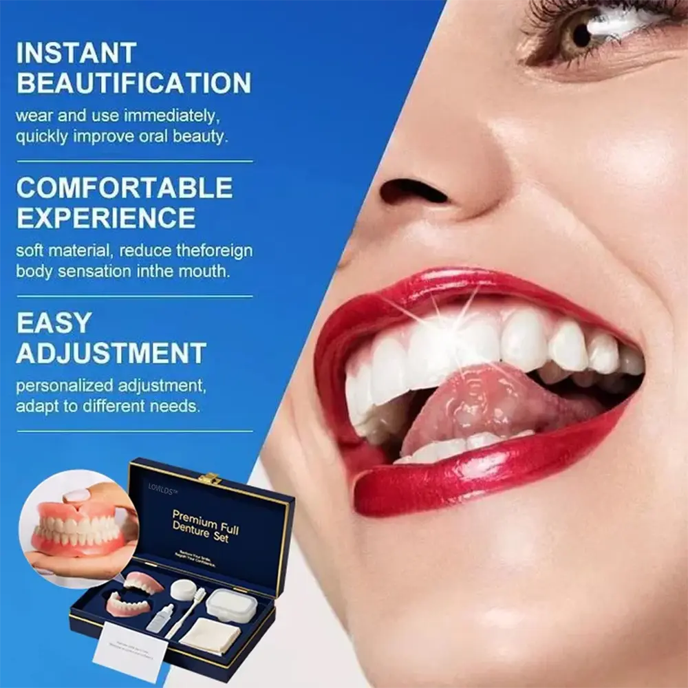 Medical Full Denture with Strong Suctiond - Image 3