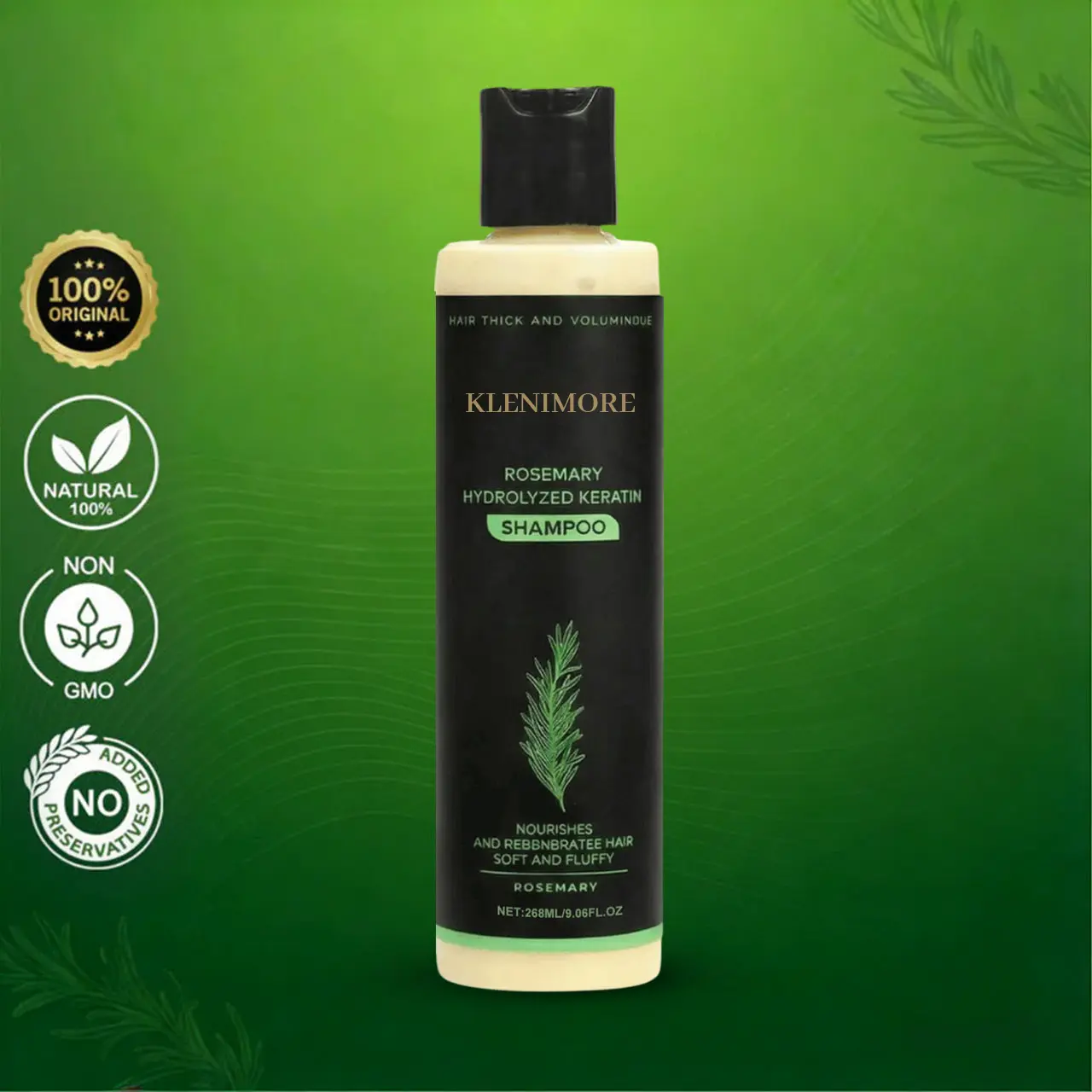 Rosemary Hydrolyzed Keratin Shampoo - Image 14