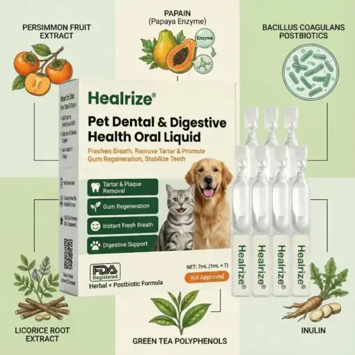 Pet Dental & Digestive Health Oral Liquid - Image 2