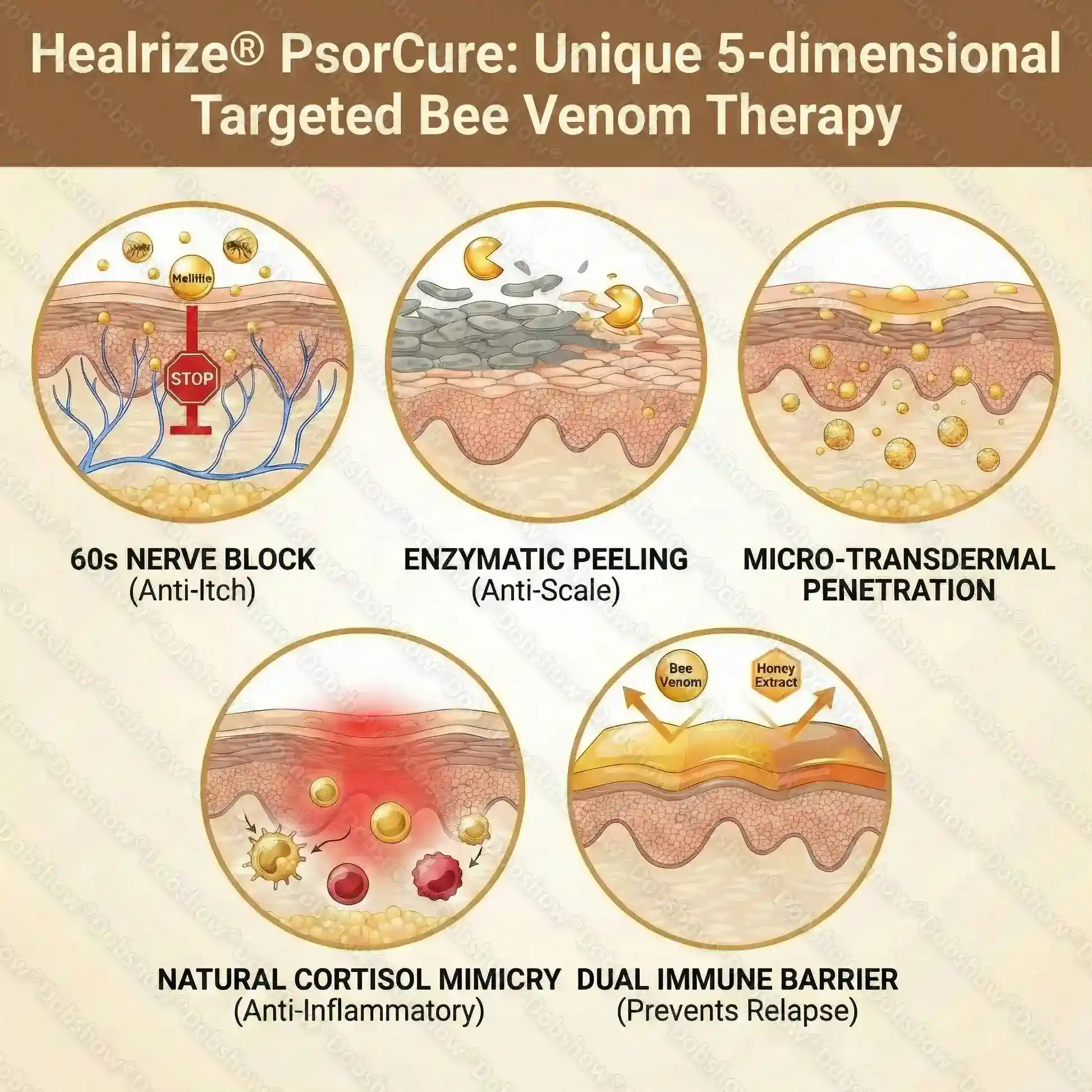 PsorCure Targeted Bee Venom Relief Cream - Image 5
