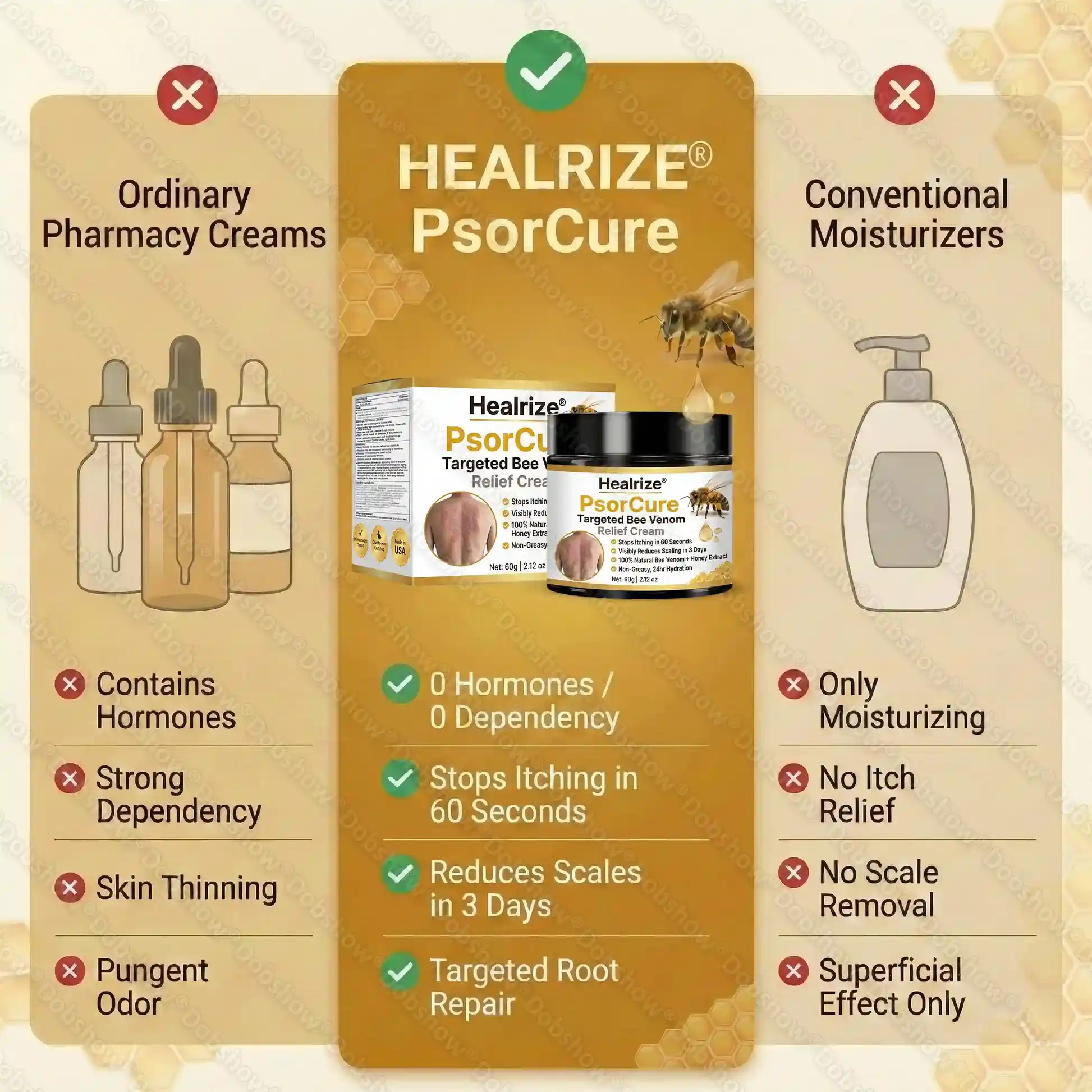 PsorCure Targeted Bee Venom Relief Cream - Image 7