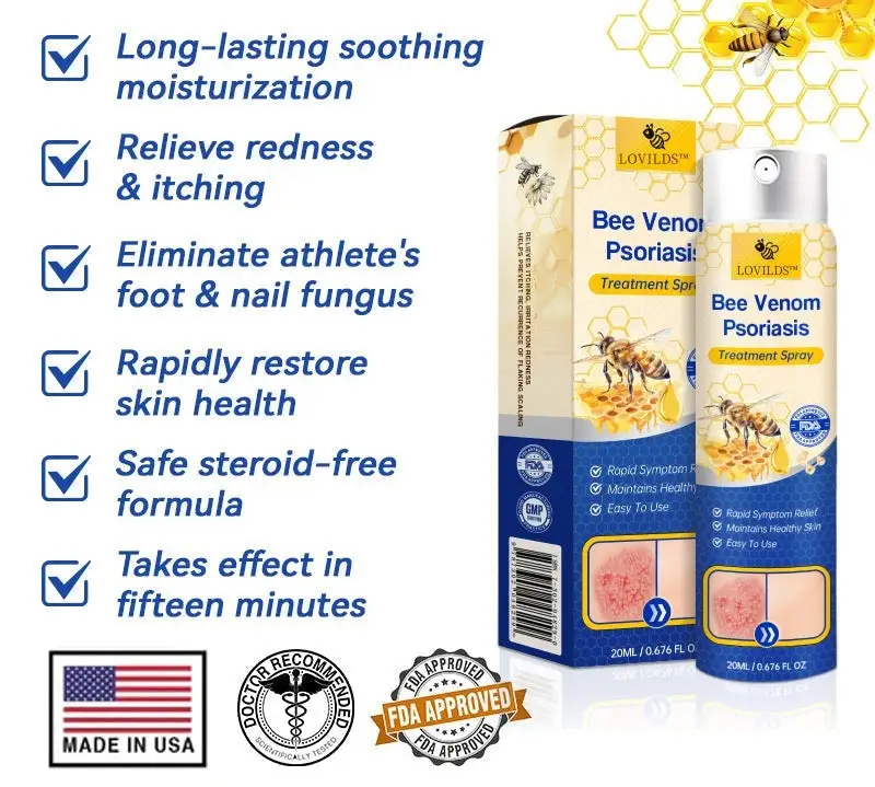 PsoriaHeal Bee Venom Psoriasis Treatment Spray - Image 8