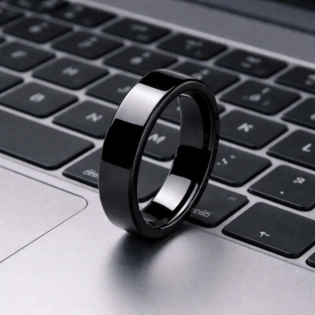 Ring Hematite - Stay at the top of your game at all times.