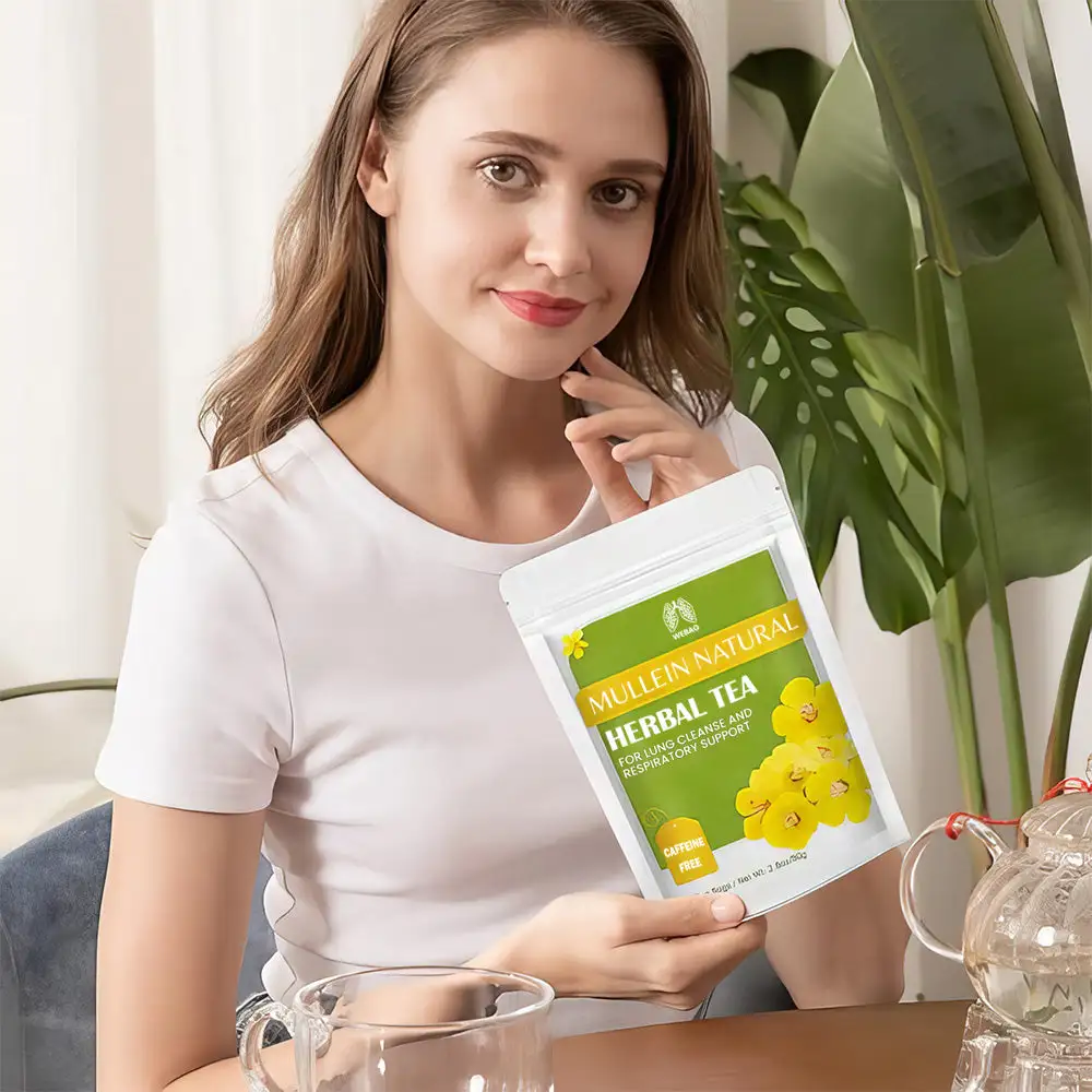 MULLEIN Natural Herbal Tea For Lung Cleanse And Respiratory Support - Image 12