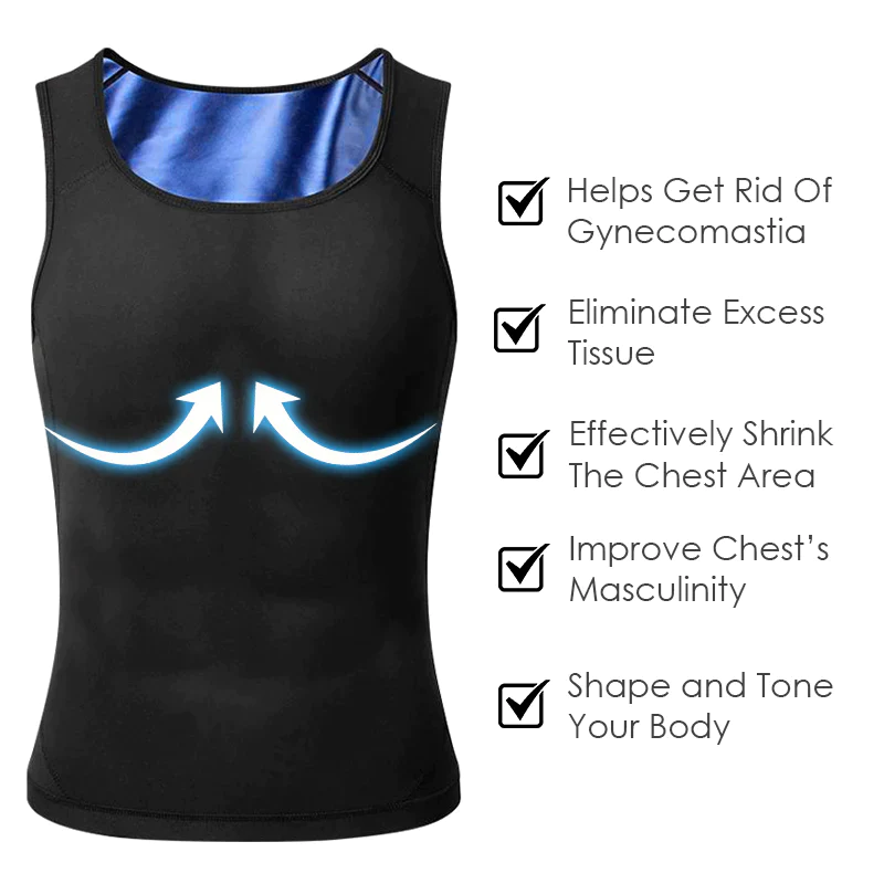 MenSlim Gynecomastia Compression TankTop - Image 5