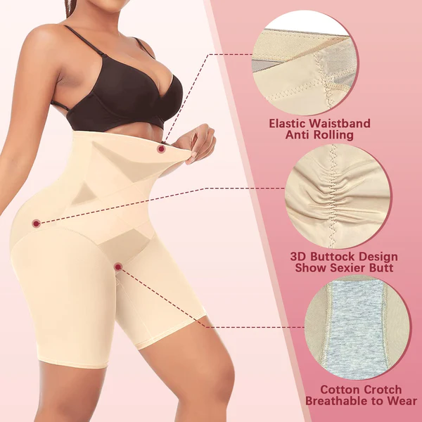 Cross Compression Abs & Booty High Waisted Shaperwear - Image 7