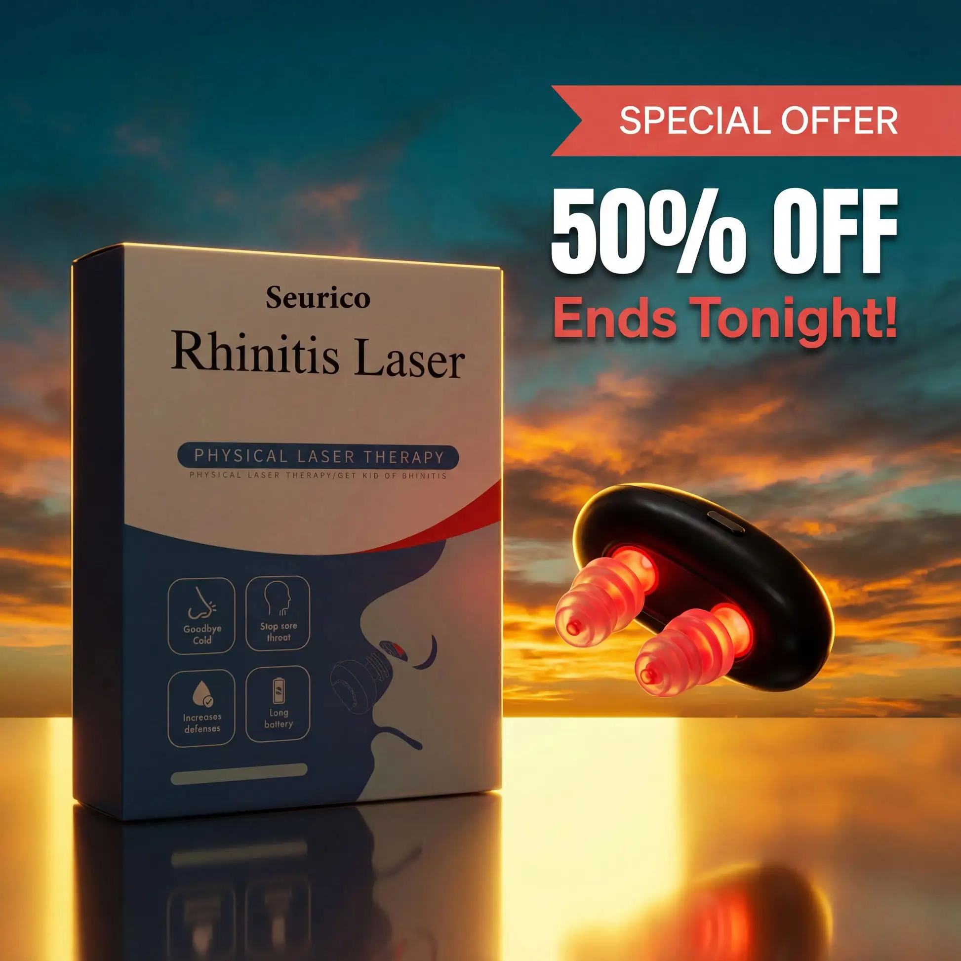 660 nm Red Light Therapy – Mitochondria & ATP Powered Nasal Relief