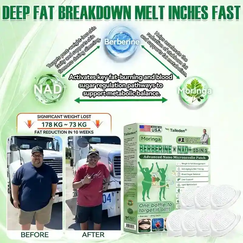 Moringa · Berberine × NAD+ 𝟏𝟎-𝐢𝐧-𝟏 𝐀𝐝𝐯𝐚𝐧𝐜𝐞𝐝 𝐍𝐚𝐧𝐨 𝐌𝐢𝐜𝐫𝐨𝐧𝐞𝐞𝐝𝐥𝐞 𝐏𝐚𝐭𝐜𝐡 - Image 4
