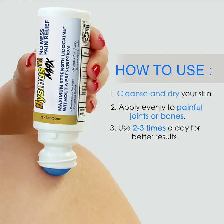 Lidocaine Fast-Acting Maximum Strength Pain Relief Liquid - Image 10