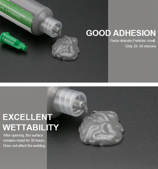 【BUY 2 GET 1 FREE】20g BGA Syringe Tin Solder Paste Leaded Sn63/Pb37 Melting Point 183℃ - Image 3