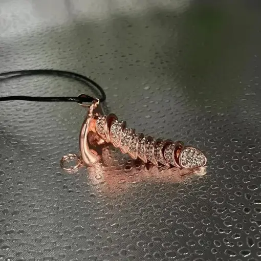 925 Sterling Silver Pullable Penis Pendant - Image 11