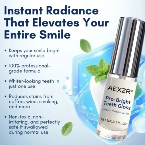 Pro-Bright Teeth Gloss – Instant Radiant Smile - Image 3