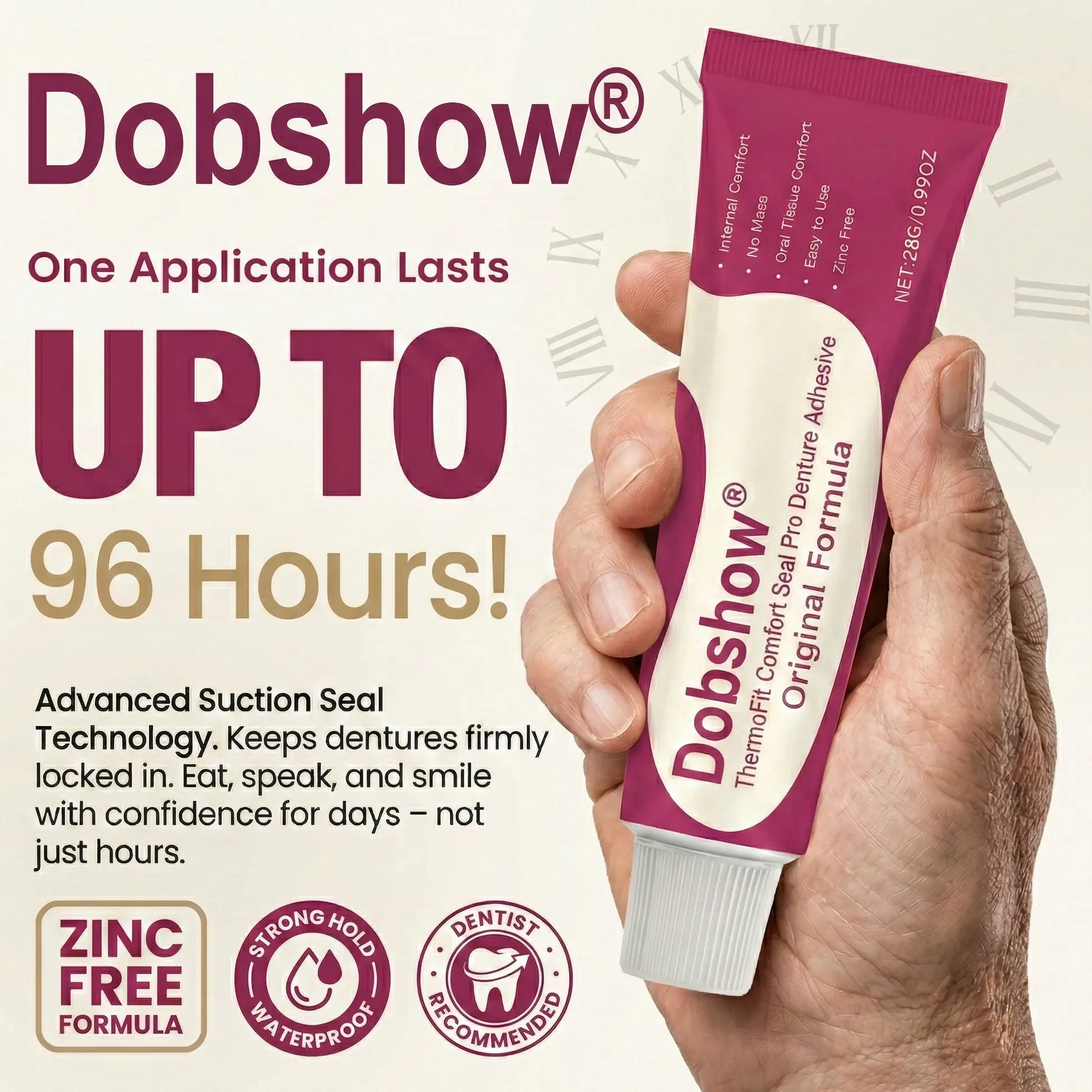๐๐๐ข๐๐ฉ๐๐-๐๐๐ข๐ ๐๐๐๐๐ง๐ฅ | ThermoFit Comfort Seal Pro Denture Adhesive - Image 7