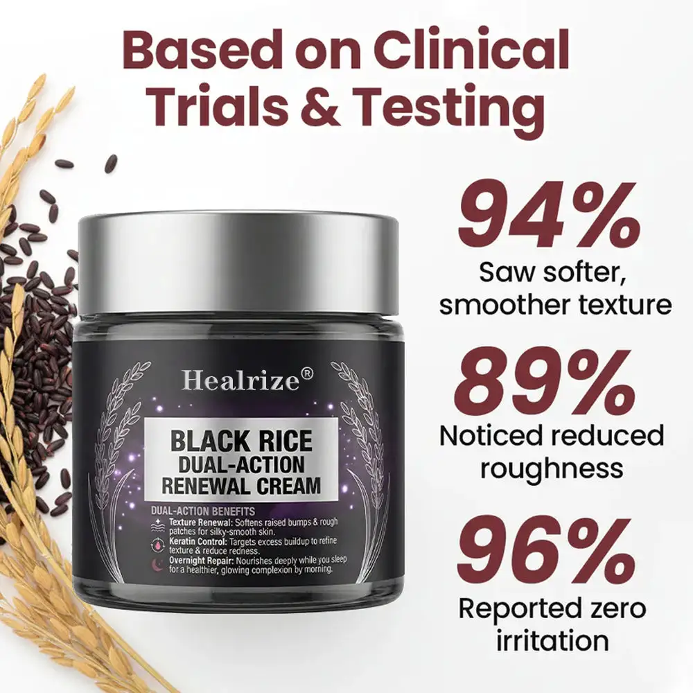 BLACK RICE DUAL-ACTION RENEWAL CREAM - Image 5
