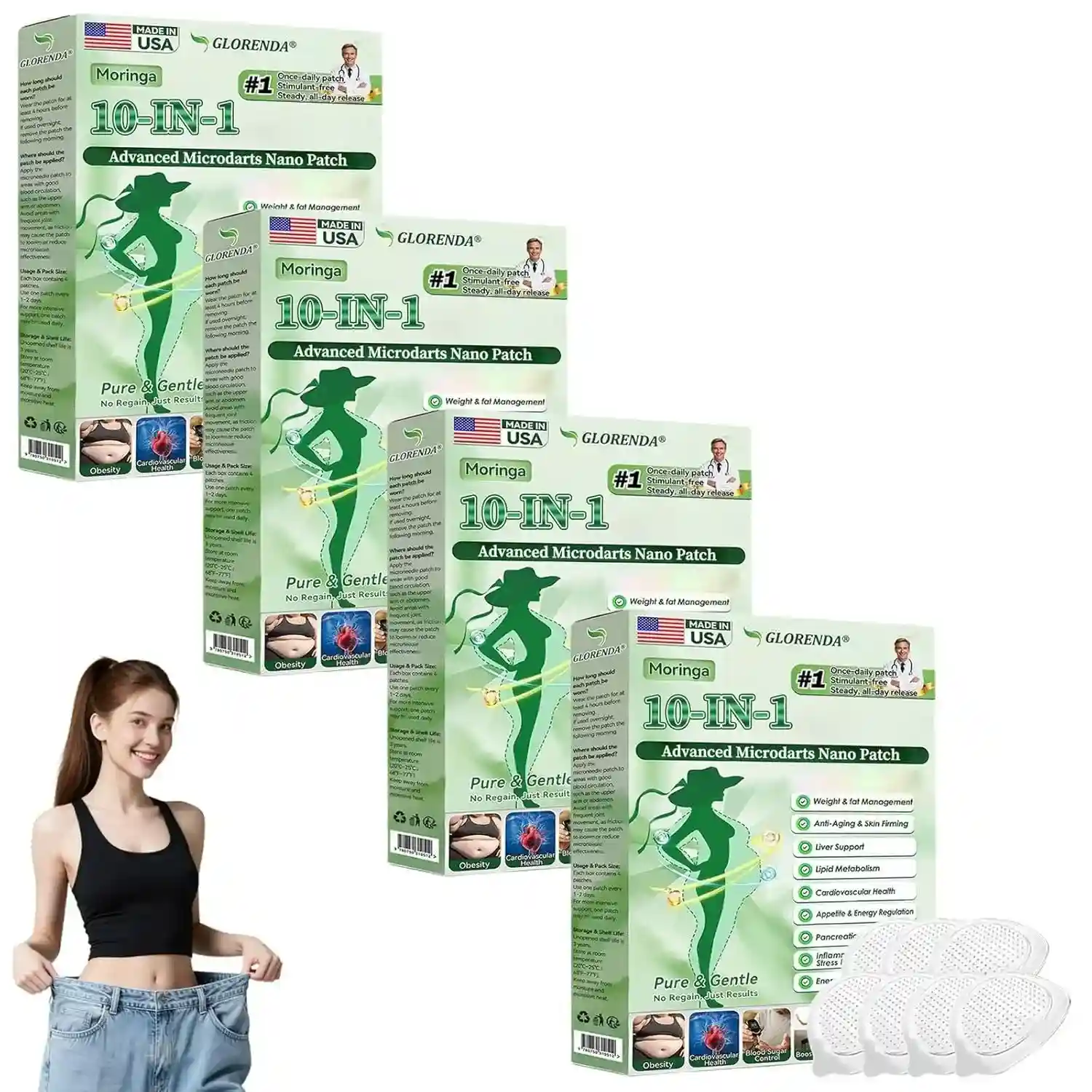 Healrize Moringa 10-in-1 Advanced Nano Microdarts Patch - Image 7