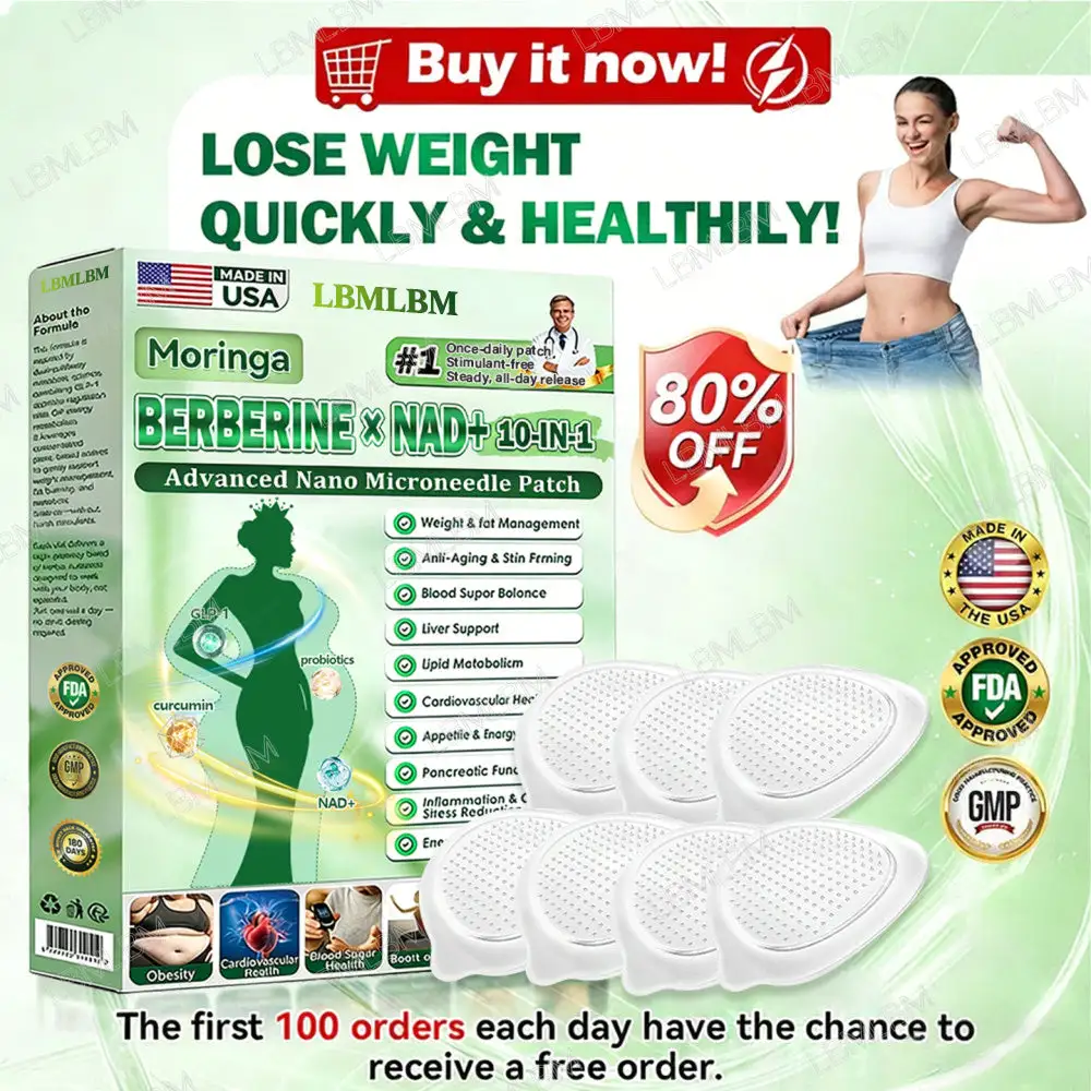 𝐎𝐟𝐟𝐢𝐜𝐢𝐚𝐥 𝐔𝐒 𝐒𝐭𝐨𝐫𝐞 | Moringa · Berberine × NAD+ 𝟏𝟎-𝐢𝐧-𝟏 𝐀𝐝𝐯𝐚𝐧𝐜𝐞𝐝 𝐍𝐚𝐧𝐨 𝐌𝐢𝐜𝐫𝐨𝐧𝐞𝐞𝐝𝐥𝐞 𝐏𝐚𝐭𝐜𝐡