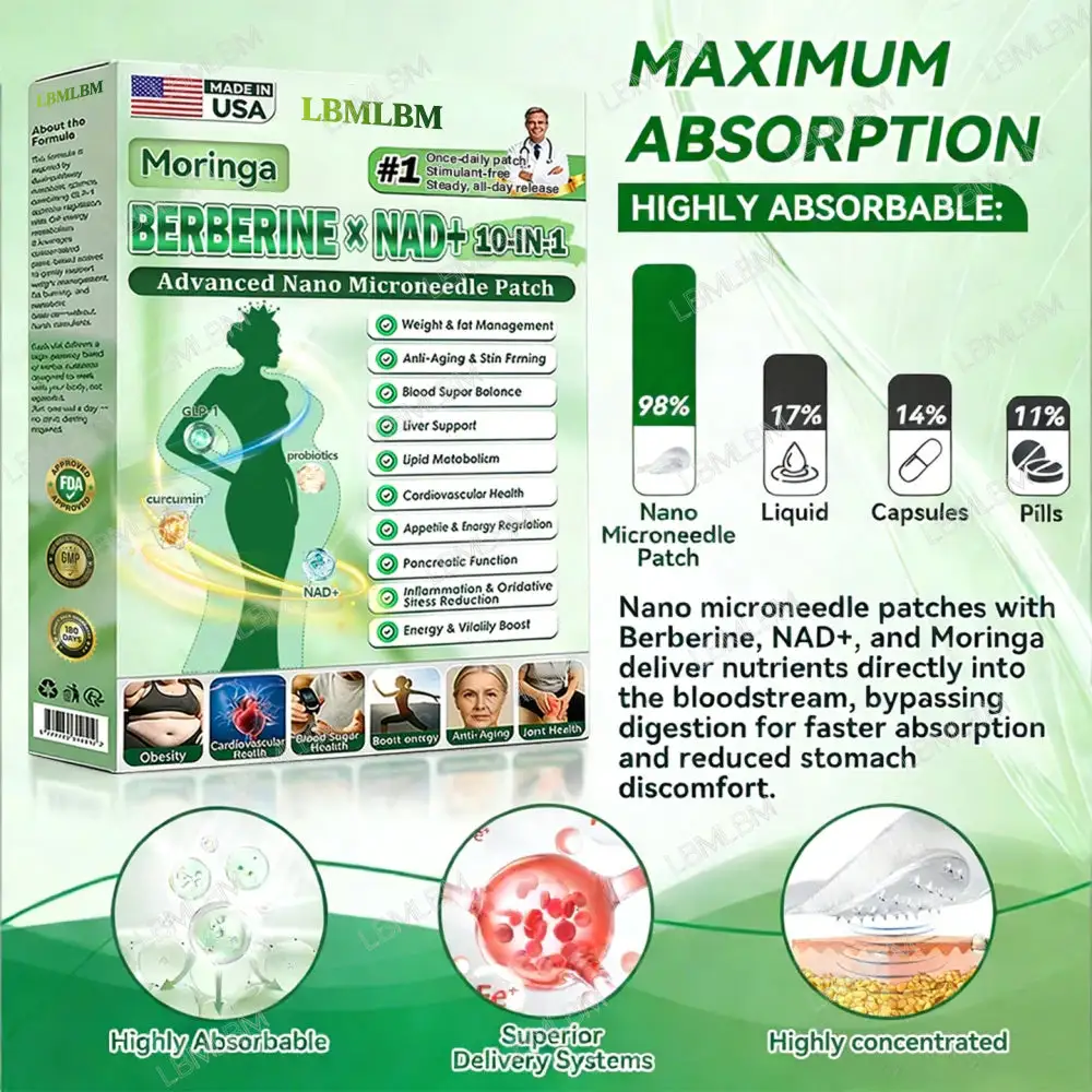 𝐎𝐟𝐟𝐢𝐜𝐢𝐚𝐥 𝐔𝐒 𝐒𝐭𝐨𝐫𝐞 | Moringa · Berberine × NAD+ 𝟏𝟎-𝐢𝐧-𝟏 𝐀𝐝𝐯𝐚𝐧𝐜𝐞𝐝 𝐍𝐚𝐧𝐨 𝐌𝐢𝐜𝐫𝐨𝐧𝐞𝐞𝐝𝐥𝐞 𝐏𝐚𝐭𝐜𝐡 - Image 10