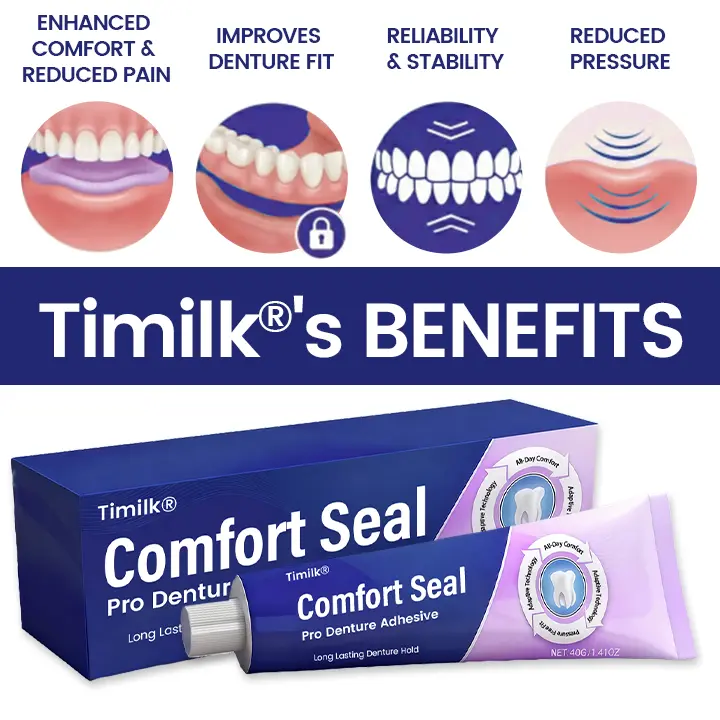 Comfort Seal Pro Denture Adhesive🦷💜FDA Certified - Image 2