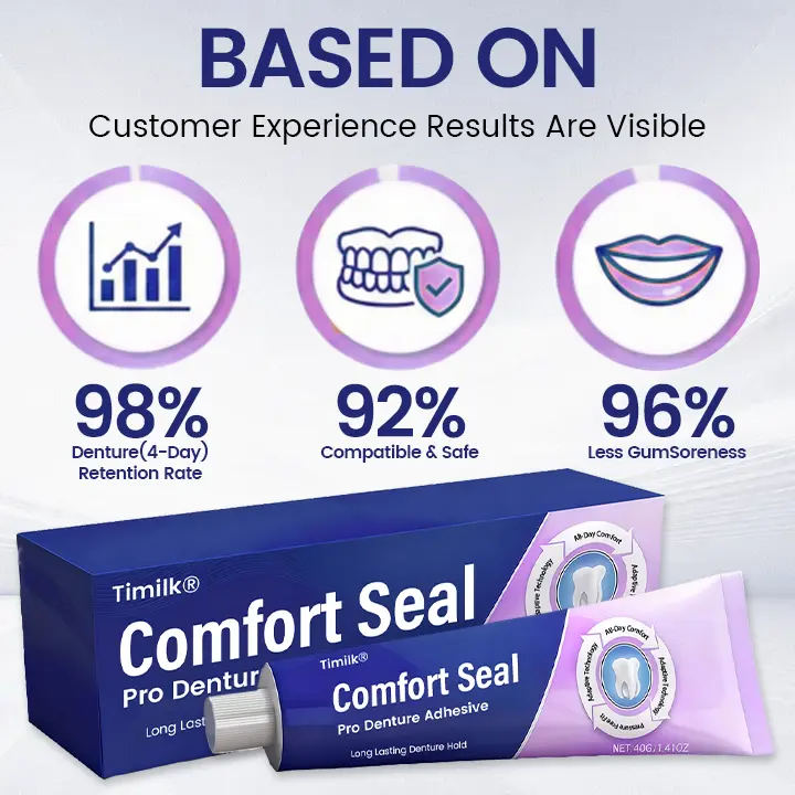 🔥 LIMITED SPECIAL OFFER 🔥 Comfort Seal Pro Denture Adhesive - Image 5