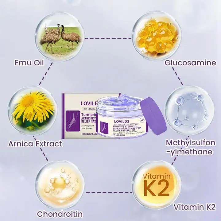 Arthritis Relief Gel: Turmeric & Emu Oil for Fast Soothing Relief - Image 4