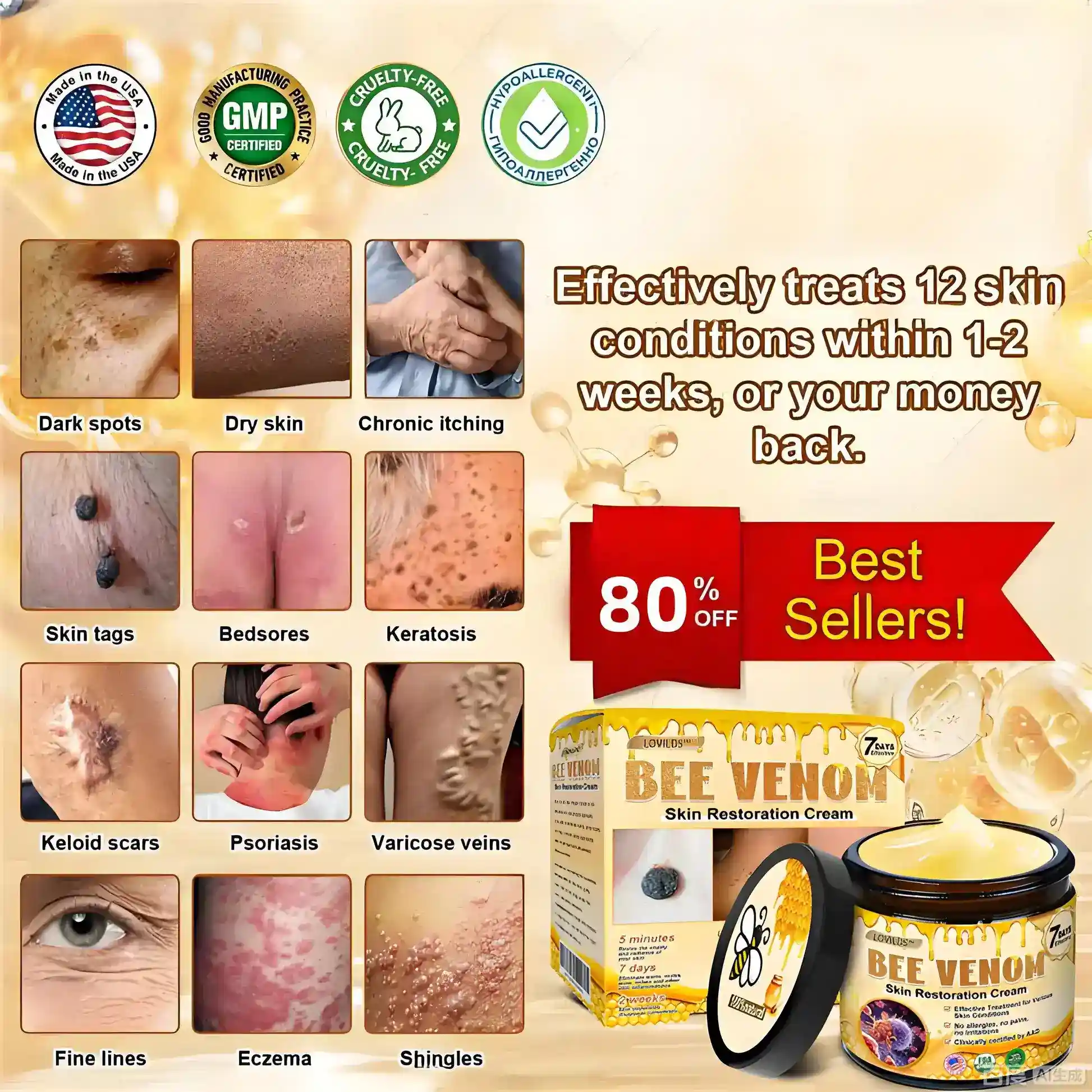 Bee Venom Skin Restoration Cream - Image 3