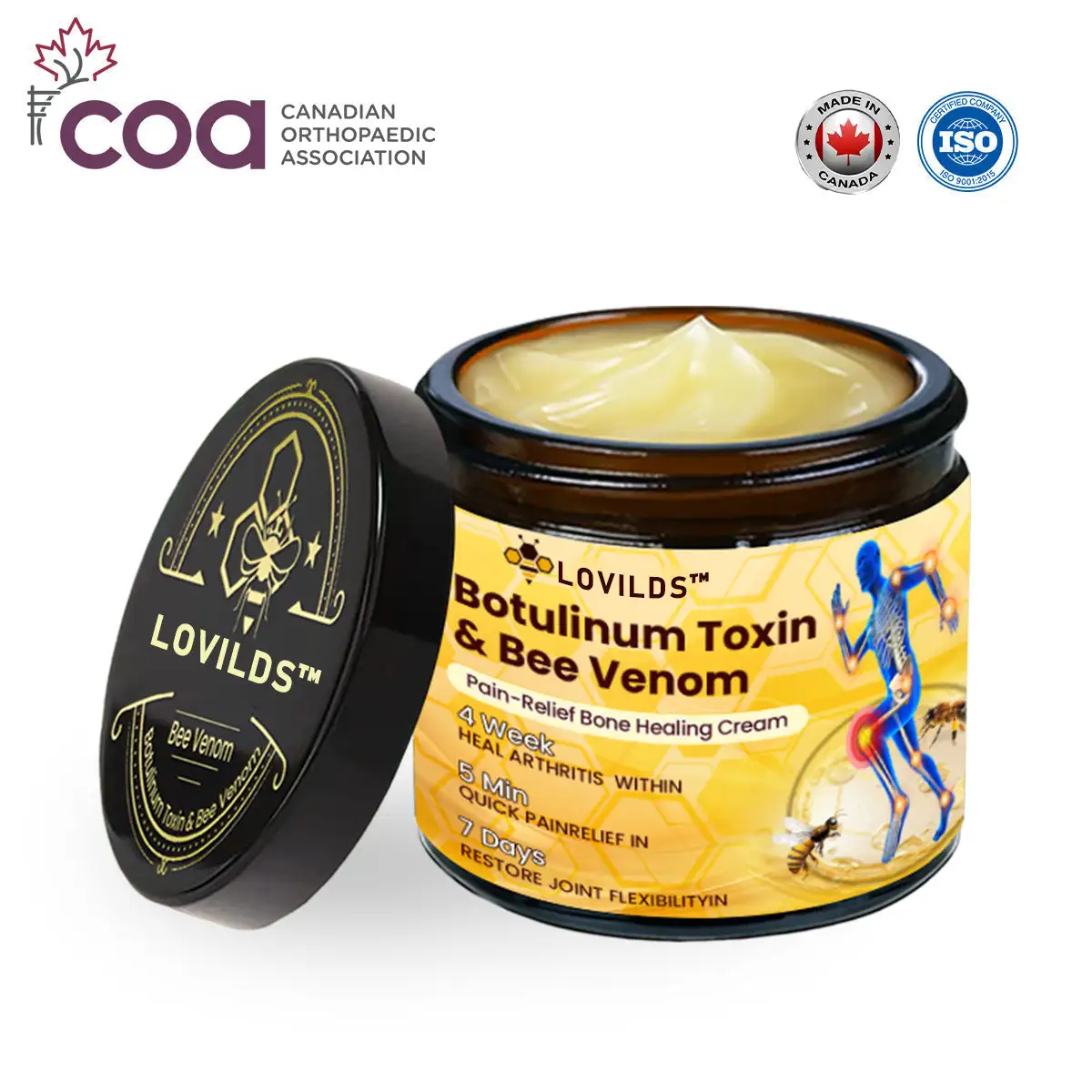 Botulinum Toxin & Bee Venom Pain-Relief Bone Healing Cream