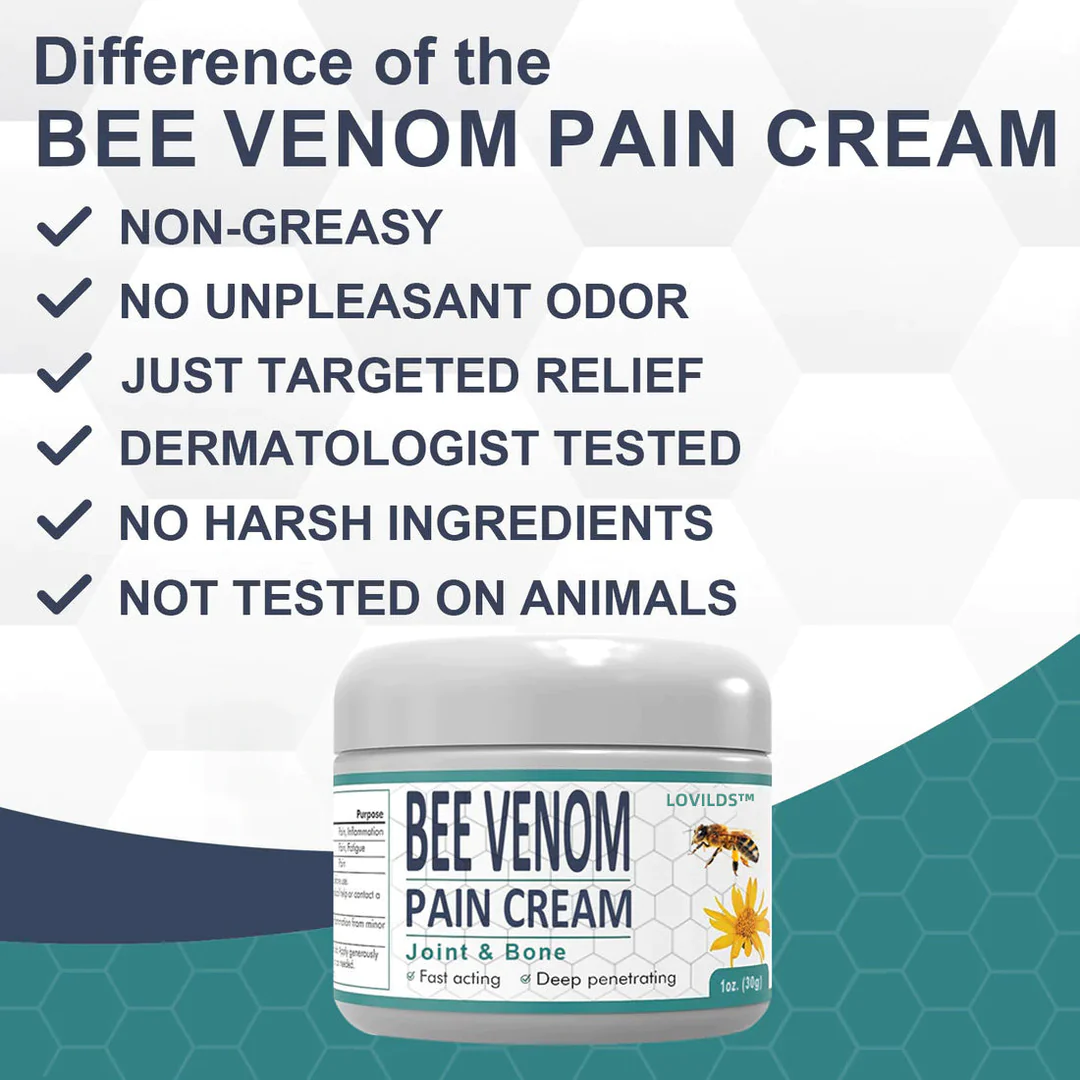 Bee Venom Pain and Bone Healing Cream - Image 7
