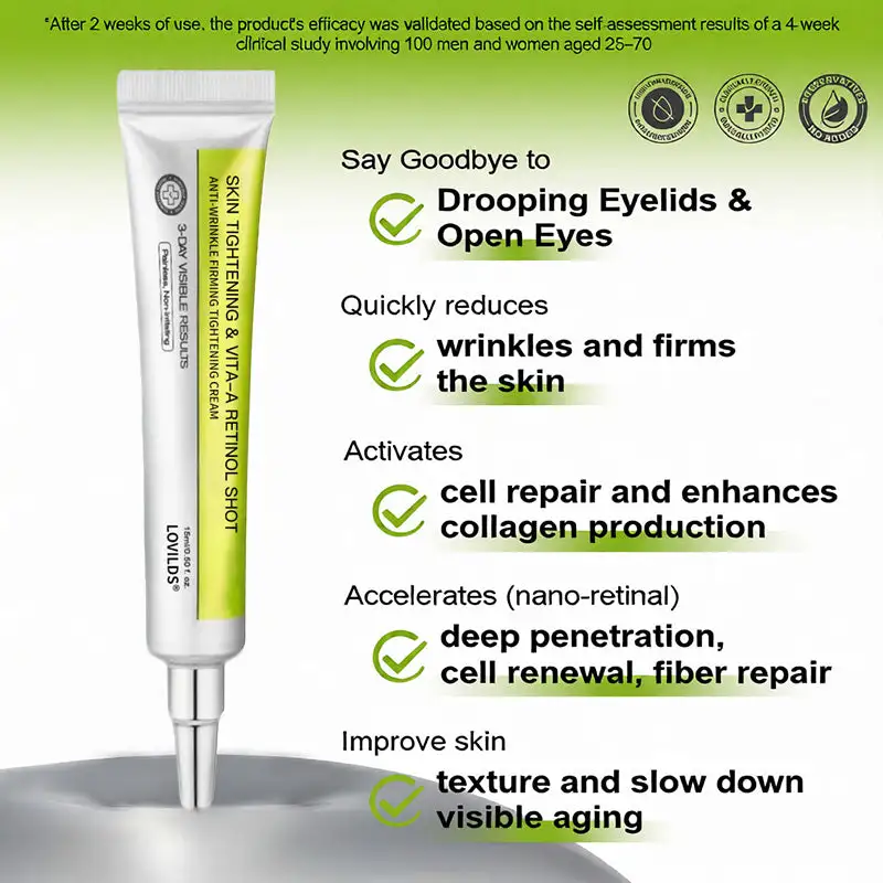 Skin Tightening & Vita-A Retinol Retinol shot Anti-Wrinkle Firming Tightening cream - Last Day Promotion 70% OFF - Image 3