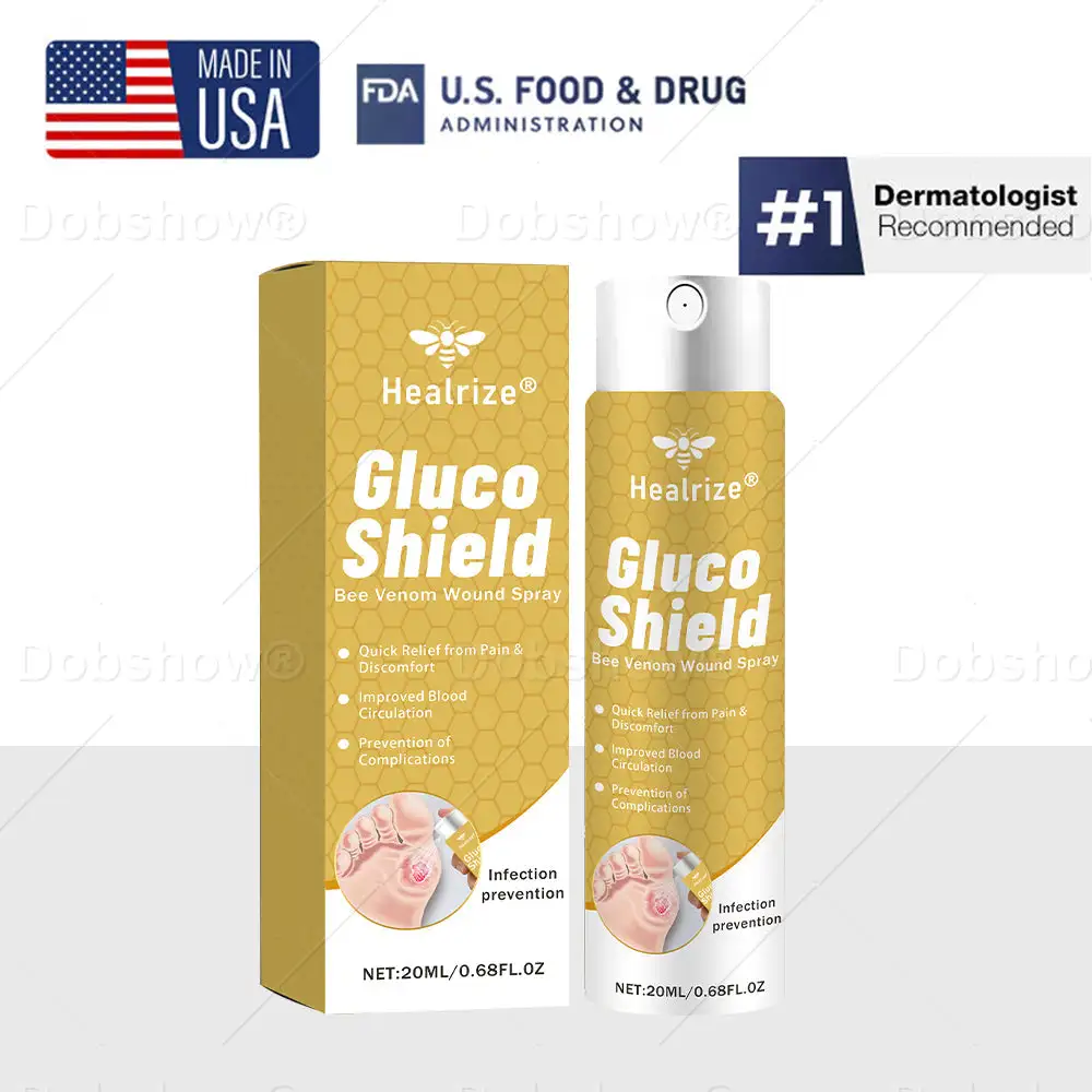 New Year Special Offer 🎊| GlucoShield Bee Venom Wound Spray