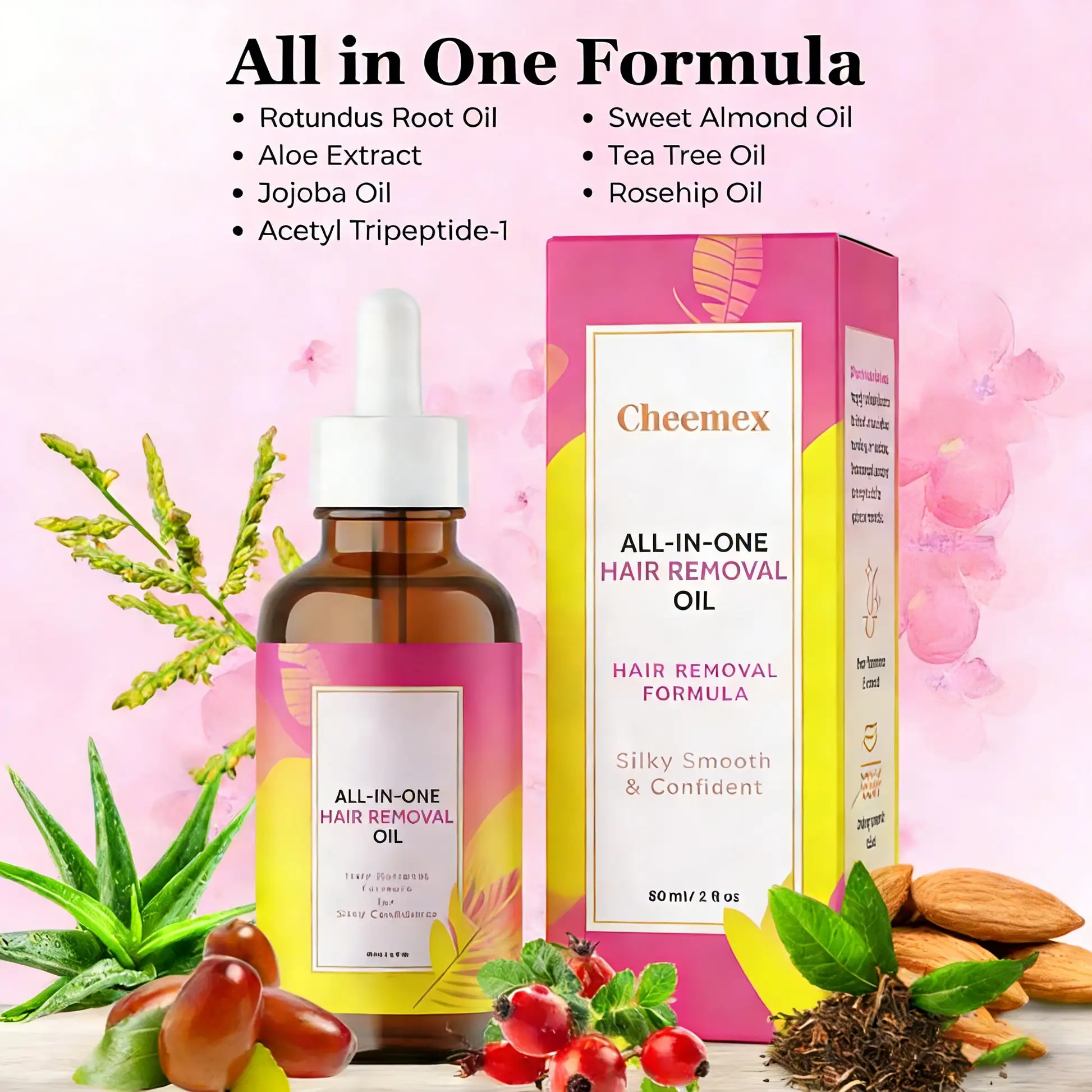 All-in-One Hair Removal Oil