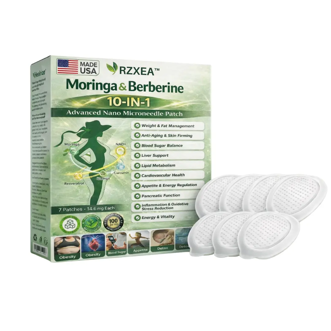 Official Store |🩹 Moringa & Berberine NAD+ 10-in-1 Nano Microneedle Patch - Image 6