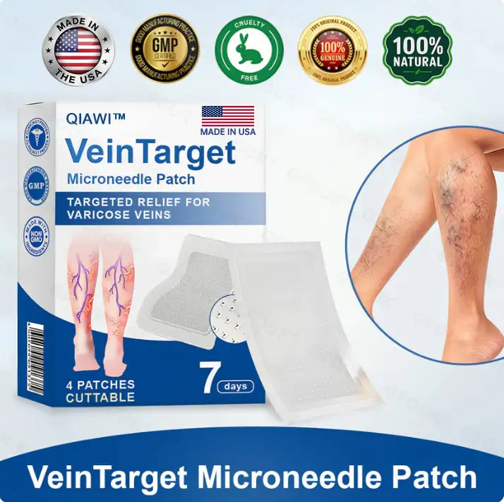 VeinTarget Microneedle Patch