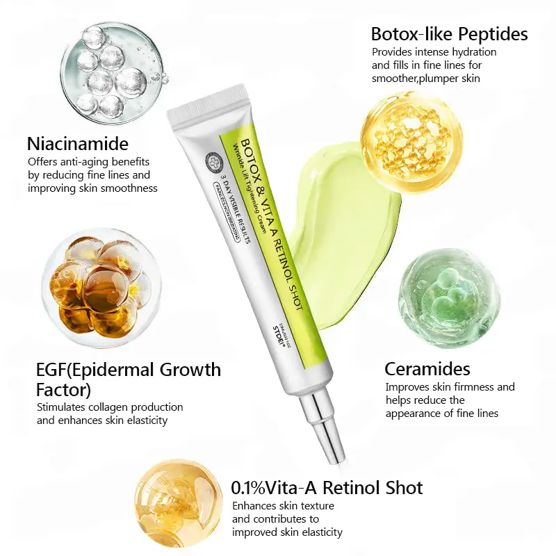 BOTOX & VITA A RETINOL SHOT Wrinkle Lift Tightening Cream - Image 52