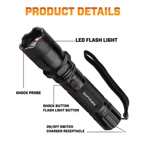 Vortek X95 Stun Flashlight - Image 6