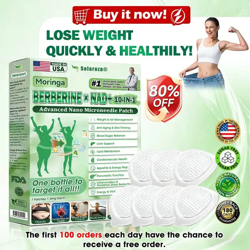 7-Day Metabolic Reset Patch - Nano-Tech Fat Burner while You Sleep! 🇺🇸