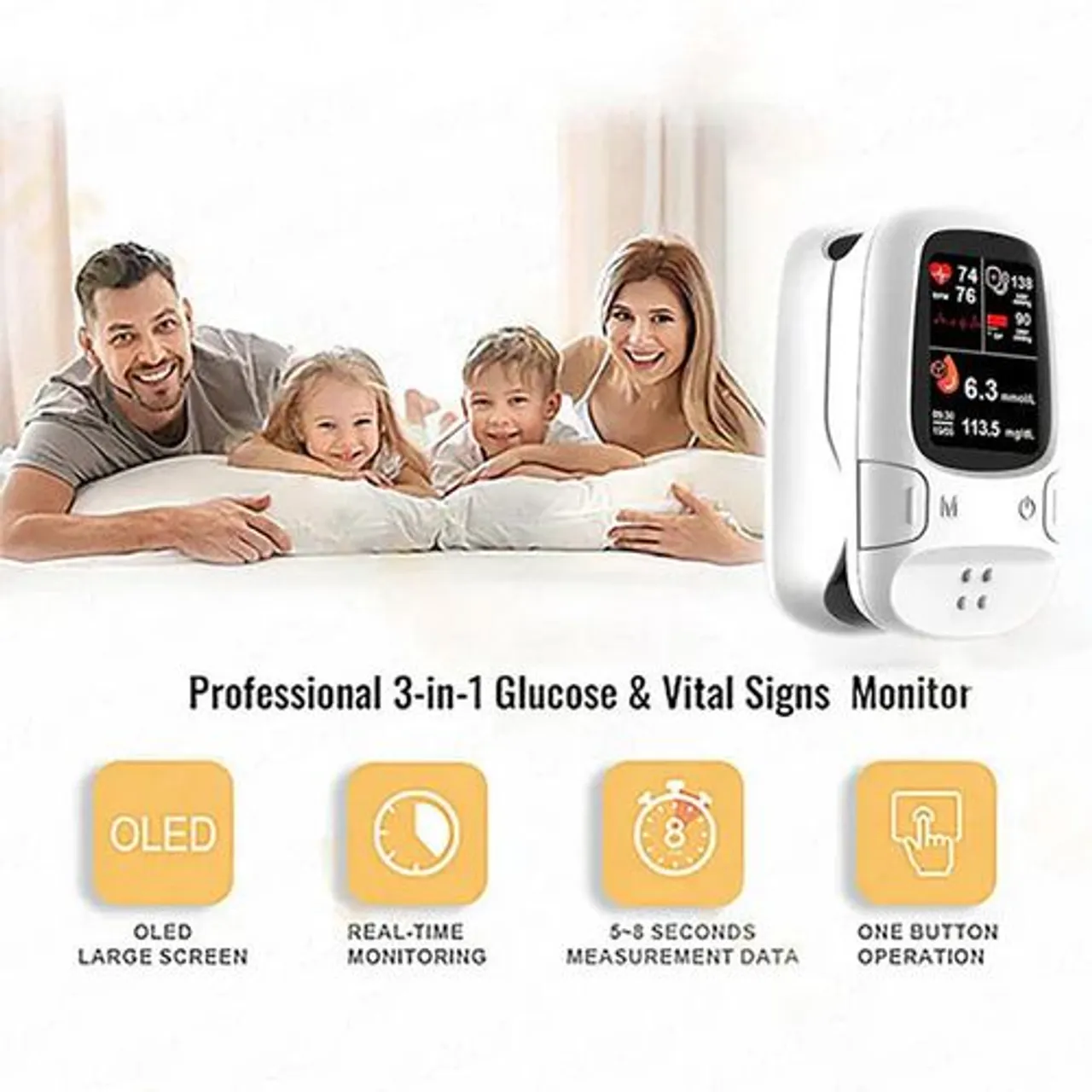 🔥Best Christmas Develops Newly Launched Non-Invasive Smart Glucose Meter - Image 2