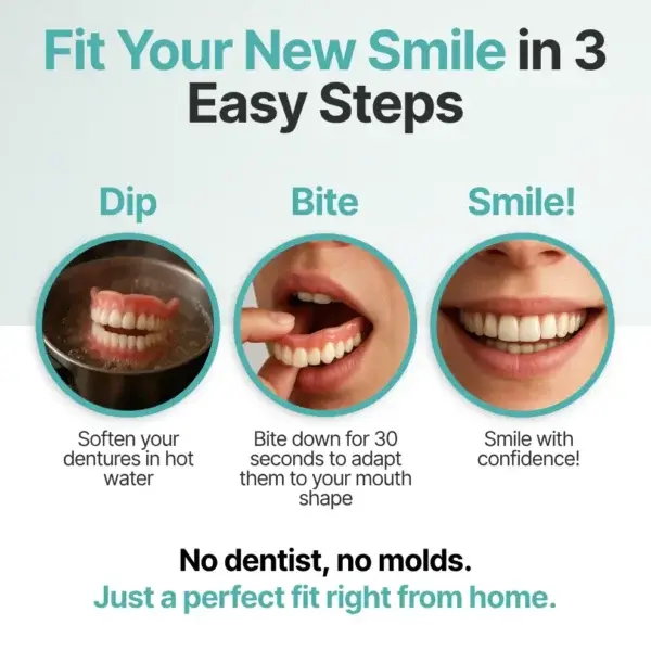 Custom-Fit Fully Functional Dentures - Image 8
