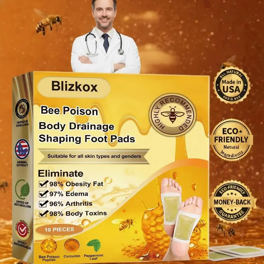 𝐎𝐟𝐟𝐢𝐜𝐢𝐚𝐥 𝐒𝐭𝐨𝐫𝐞 🇺🇸 Detox Foot Pads for Drainage & Slimming Support,Visible Results in 7 Days ✅ For Weight, Skin, Diabetes & Joint Health 🗽