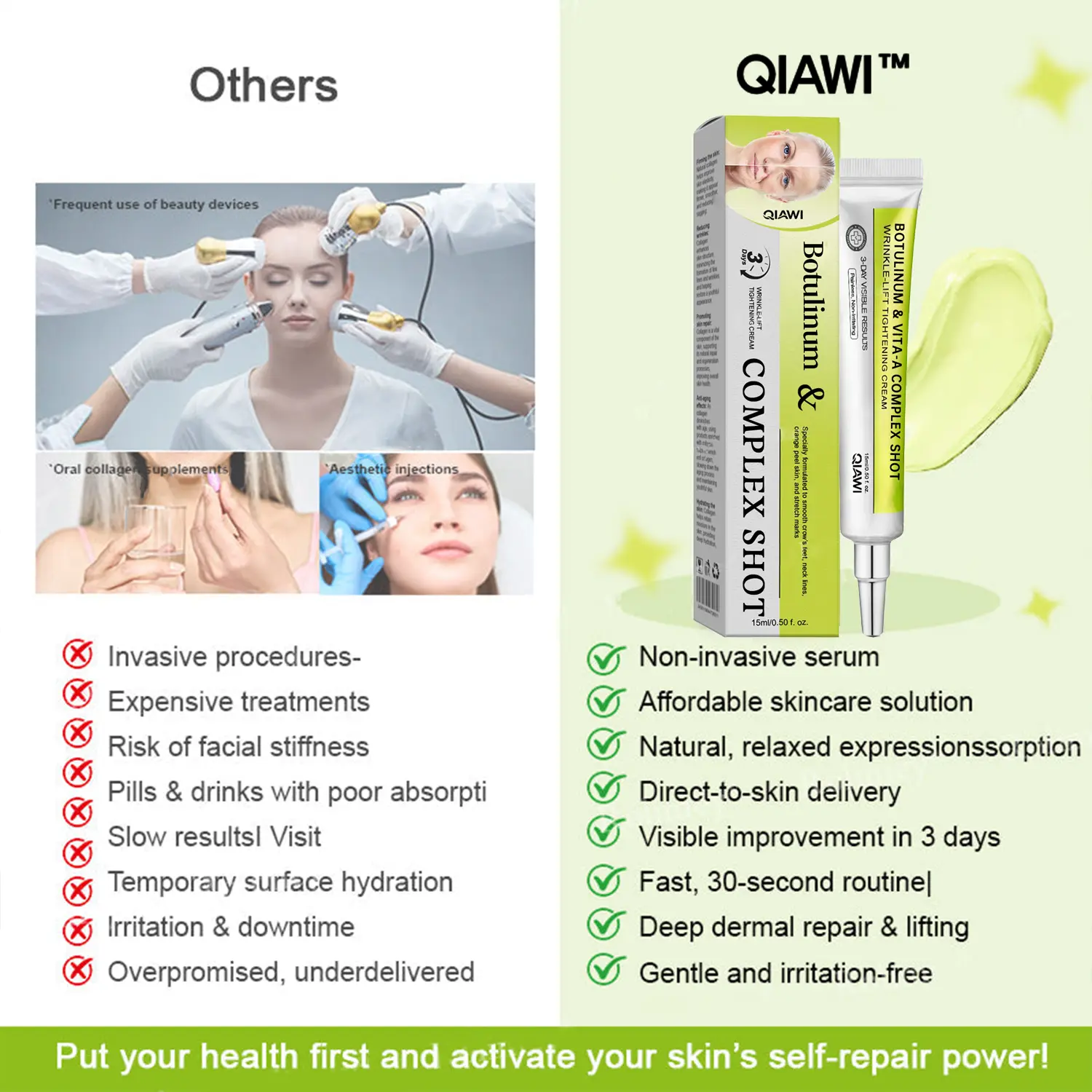 Botulinum & Vita-A Complex Shot Wrinkle-Lift Tightening cream - Image 2