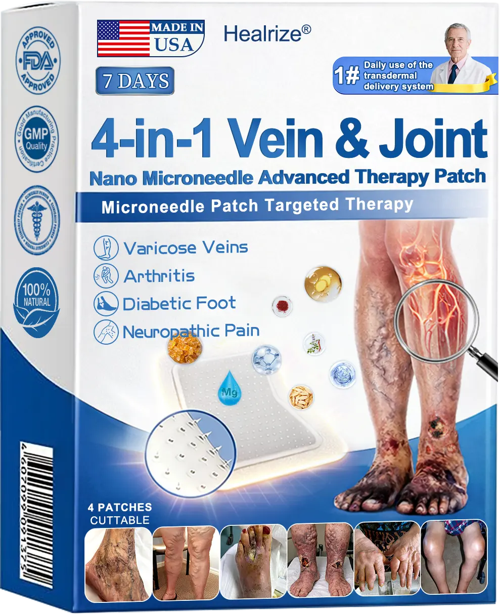 🛒4-in-1 Vein & Joint Nano Microneedle Advanced Therapy Patch🔥 - Image 16