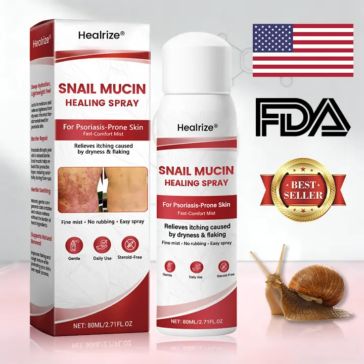 Snail Mucin Healing Spray – Relief for Sensitive & Flare-Up Skin