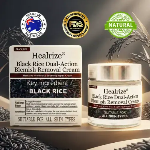 Black Rice Dual-Action Blemish Removal Cream