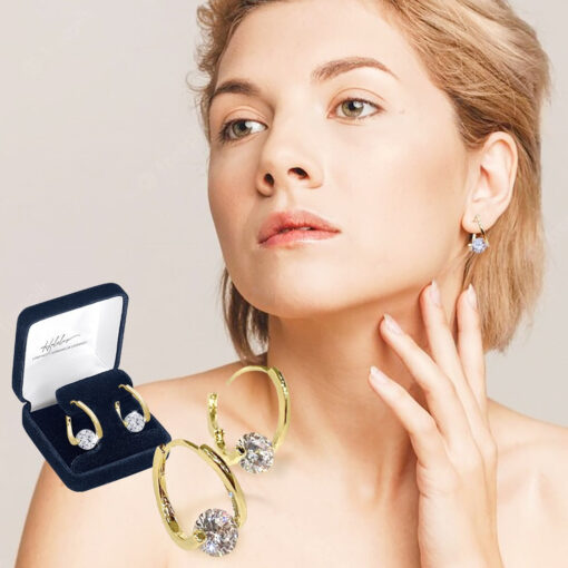Histone Lymphvity MagneTherapy Germanium Earrings - Image 2
