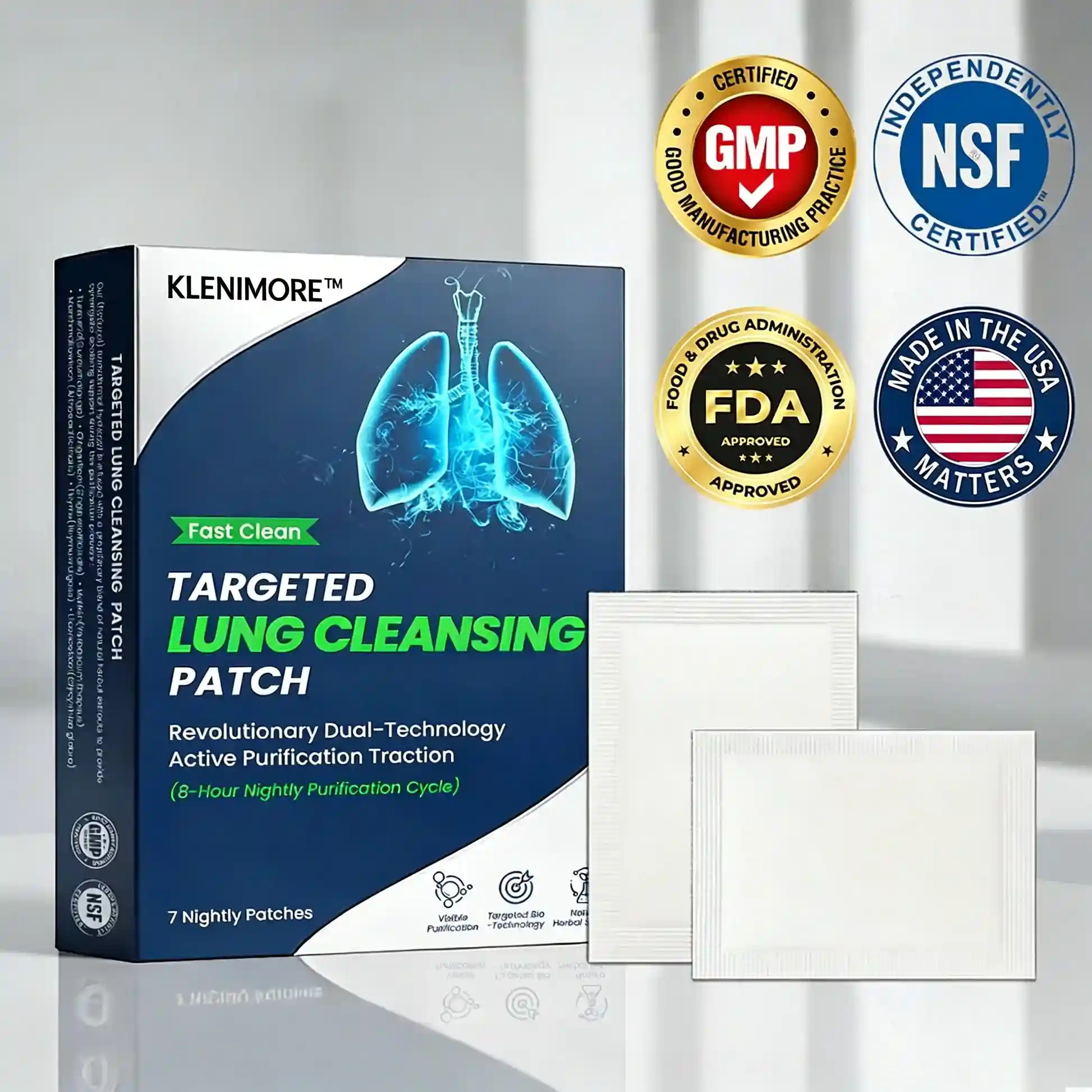 Targeted Lung Cleansing Patch