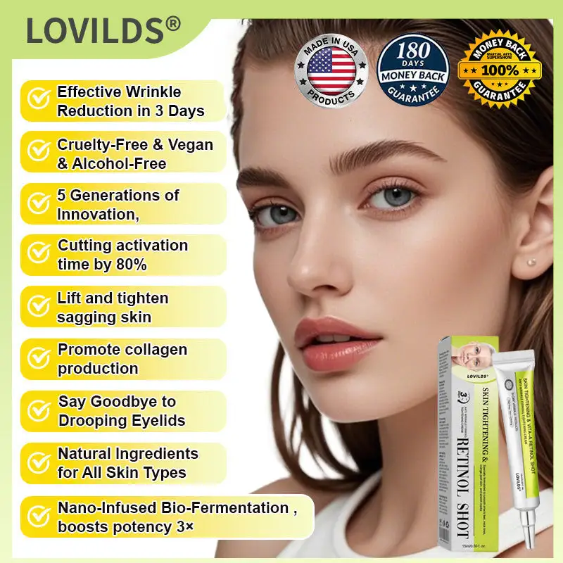 Made and shipped from the USA - Botin & Vita-A Retinol Shot Wrinkle-Lift Tightening cream - Image 10