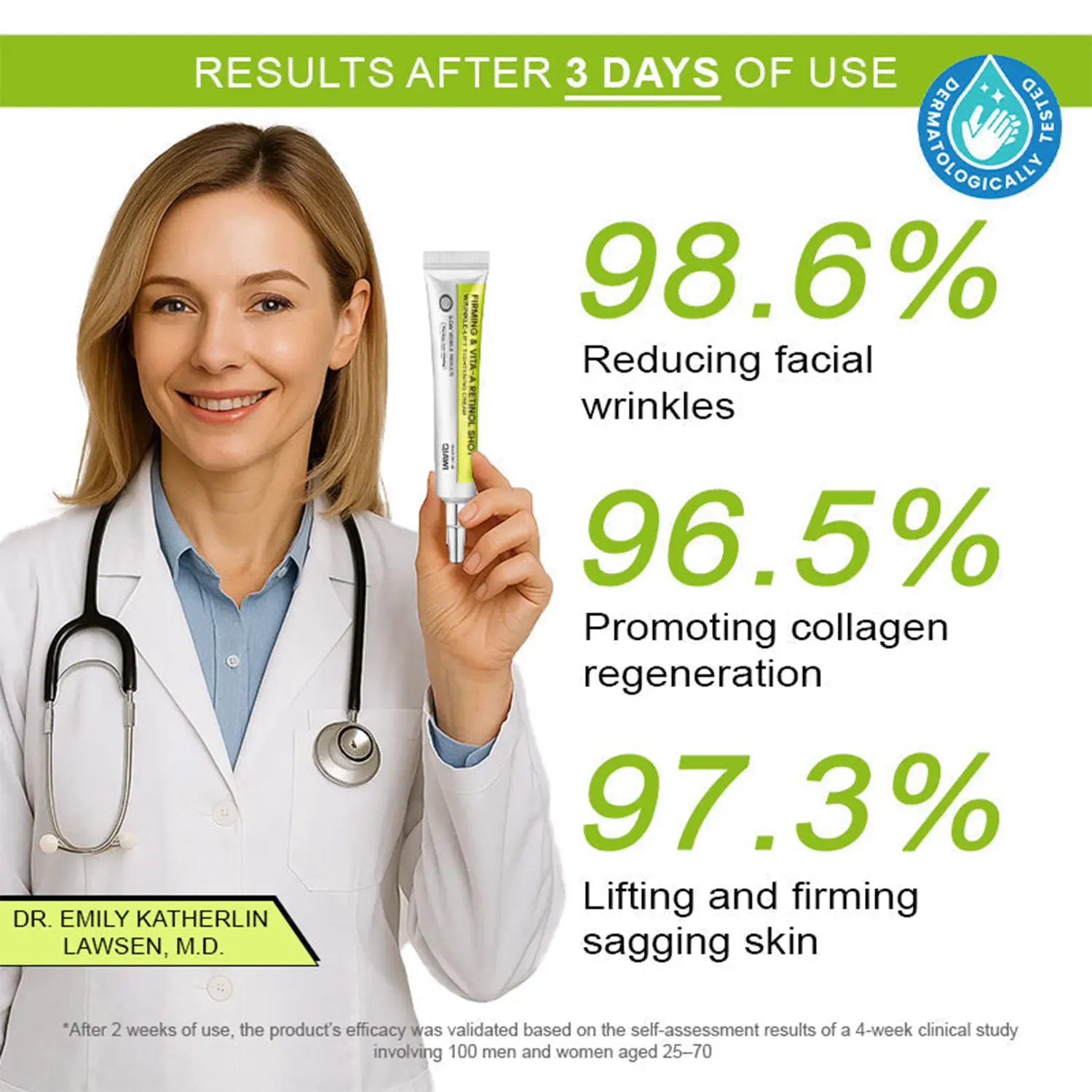 Skin Tightening & Vita-A Retinol Retinol shot Anti-Wrinkle Firming Tightening cream - Image 7